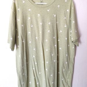 Mens XL George Palm Tree pattern T-shirt